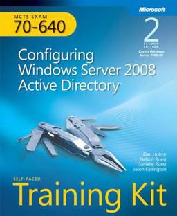 Configuring Windows Server 2008 Active Directory MCTS Exam 70-640 2nd 9780735651937 Front Cover
