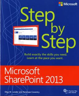 Microsoft SharePoint 2013 Step by Step  9780735667037 Front Cover
