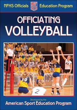 Officiating Volleyball  9780736053587 Front Cover