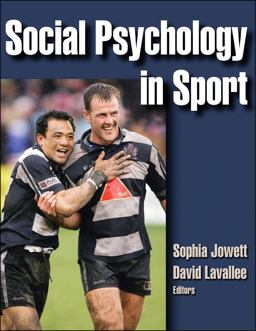 Social Psychology in Sport  9780736057806 Front Cover
