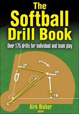 Softball Drill Book  9780736060707 Front Cover