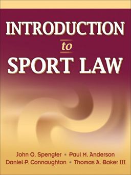Introduction to Sport Law  9780736065320 Front Cover