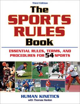 Sports Rules Book 3rd 9780736076326 Front Cover