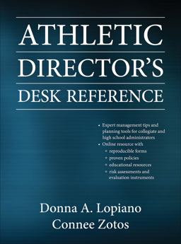 Athletic Director's Desk Reference  9780736082815 Front Cover