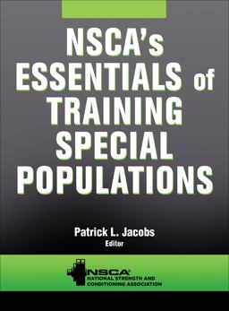 NSCA's Essentials of Training Special Populations  9780736083300 Front Cover