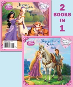 Rapunzel and the Golden Rule/Jasmine and the Two Tigers (Disney Princess)  9780736428293 Front Cover