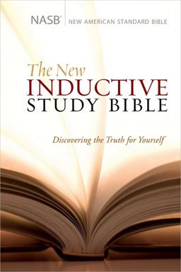 New Inductive Study Bible (NASB)  9780736928014 Front Cover