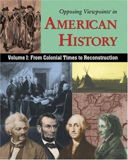 Volume 1: from Colonial Times to Reconstruction