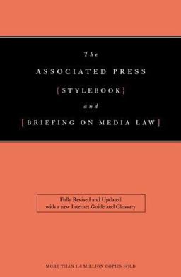 Associated Press Stylebook and Libel Manual  9780738203089 Front Cover