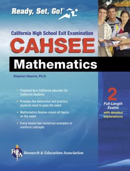 CAHSEE - Mathematics CAHSEE - Mathematics