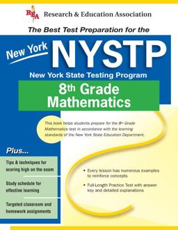 The Best Test Preparation for the New York 8the Grade Mathematics The Best Test Preparation for the New York 8the Grade Mathematics