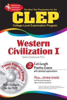 CLEP Western Civilization I  9780738601311 Front Cover