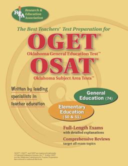OGET/OSAT Oklahoma General Education and Subject Area Tests - Elementary Education