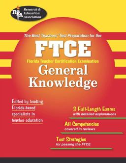 FTCE General Knowledge  9780738601694 Front Cover