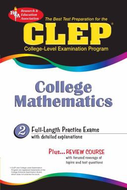 CLEP College Mathematics  9780738603681 Front Cover