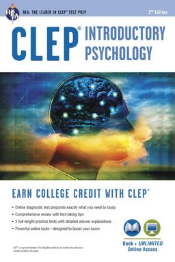 CLEPï¿½ Introductory Psychology 2nd 9780738610177 Front Cover