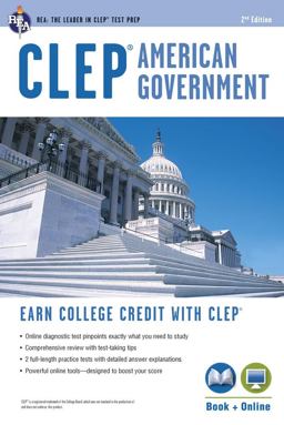 CLEPï¿½ American Government 2nd 9780738610382 Front Cover