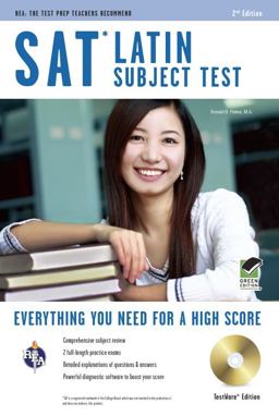 SAT Latin Subject Test Everything You Need for a High Score 2nd 9780738610764 Front Cover