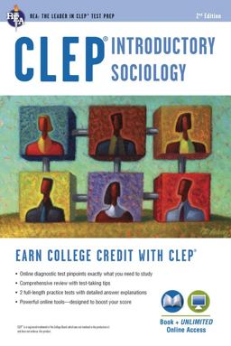 Clep Introductory Sociology W/Online Practice Tests:  9780738610917 Front Cover