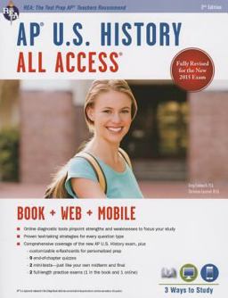 APï¿½ U. S. History All Access Book + Online + Mobile 2nd 9780738611723 Front Cover
