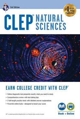 Clep Natural Sciences Book + Online:  9780738612072 Front Cover