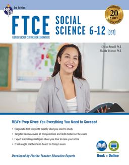 FTCE Social Science 6-12 3rd 9780738612157 Front Cover