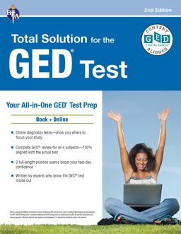 Gedtest, Rea's Total Solution for the Ged Test:  9780738612171 Front Cover