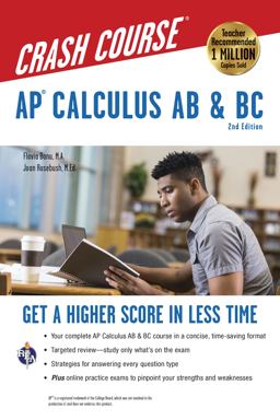 AP® Calculus AB and BC Crash Course Book + Online