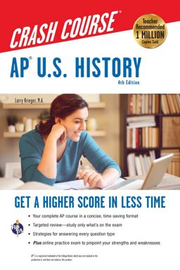 APï¿½ U. S. History Crash Course Book + Online 4th 9780738612263 Front Cover