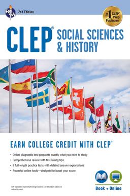CLEP® Social Sciences and History Book + Online