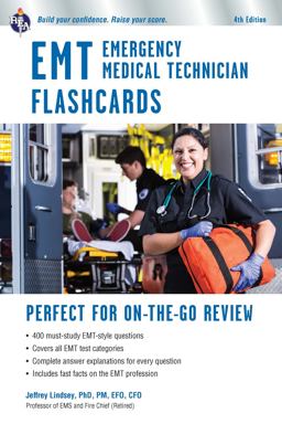 EMT Flashcard Book, 4th Ed 4th 9780738612478 Front Cover