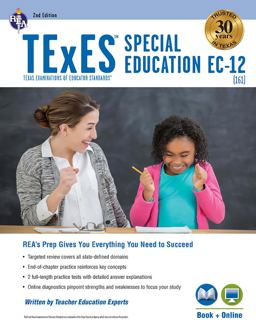 TExES Special Education EC-12, 2nd Ed. , Book + Online