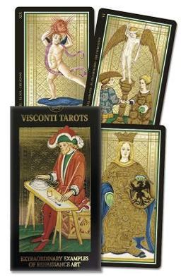 Visconti Tarot Deck  9780738700199 Front Cover