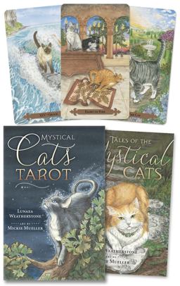 Mystical Cats Tarot  9780738733883 Front Cover