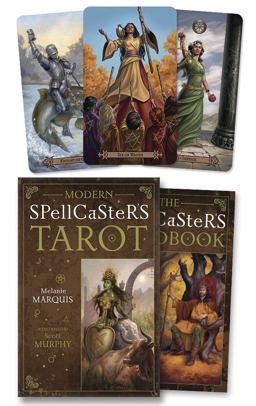 Modern Spellcaster's Tarot  9780738741666 Front Cover