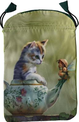 Barbieri Fantasy Cats Satin Bag
