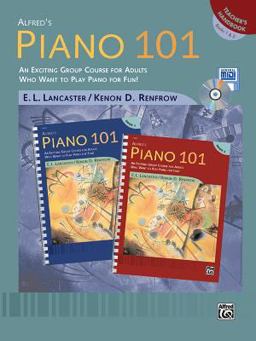 Alfred's Piano 101 Teacher's Handbook, Bk 1 And 2