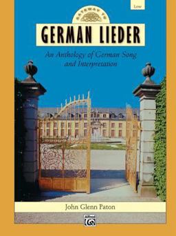 Gateway to German Lieder Low Voice, Comb Bound Book 2000 9780739002735 Front Cover
