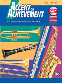 Accent on Achievement, Bk 1 Tuba, Book and Online Audio/Software  9780739005194 Front Cover