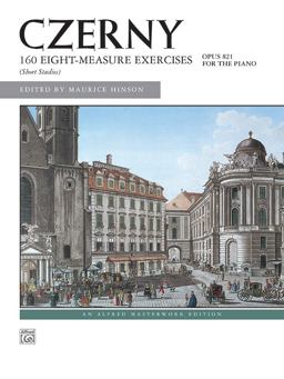 Czerny -- 160 8-Measure Exercises, Op. 821  9780739007143 Front Cover