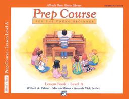 Alfred's Basic Piano Prep Course Lesson Book, Bk A