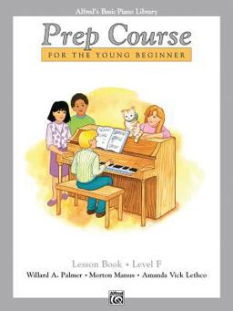 Alfred's Basic Piano Prep Course Lesson Book, Bk F