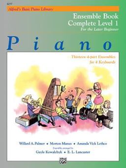 Alfred's Basic Piano Library Ensemble Book Complete, Bk 1