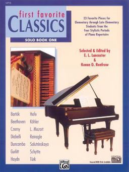 First Favorite Classics, Bk 1 Solo  9780739011997 Front Cover