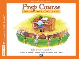 Alfred's Basic Piano Prep Course Solo Book, Bk A
