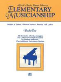 Alfred's Basic Piano Library Musicianship Book, Bk 1