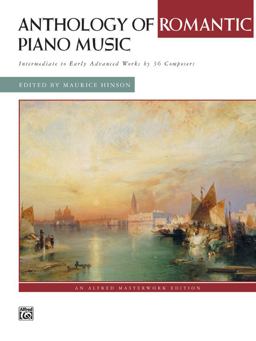 Anthology of Romantic Piano Music Intermediate to Early Advanced Works by 36 Composers, Comb Bound Book  9780739024096 Front Cover