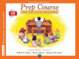 Alfred's Basic Piano Prep Course Lesson Book, Bk A