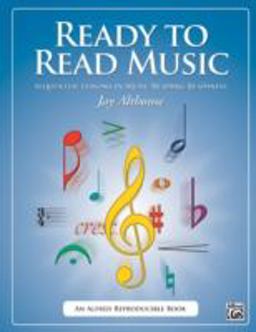 Ready to Read Music Sequential Lessons in Music Reading Readiness, Comb Bound Book  9780739032855 Front Cover