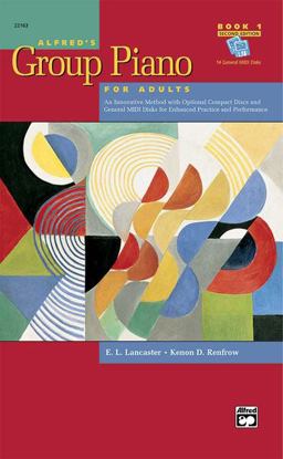 Alfred's Group Piano for Adults, Book 1 General MIDI